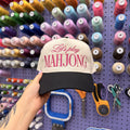 Mahjong Embroidered Trucker Hat
