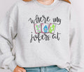 Funny Mahjong Game Night Embroidered Sweatshirt
