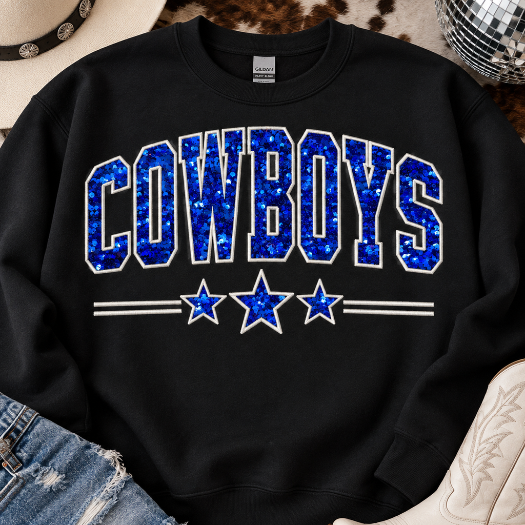 Dallas Cowboys Embroidered Sweatshirt
