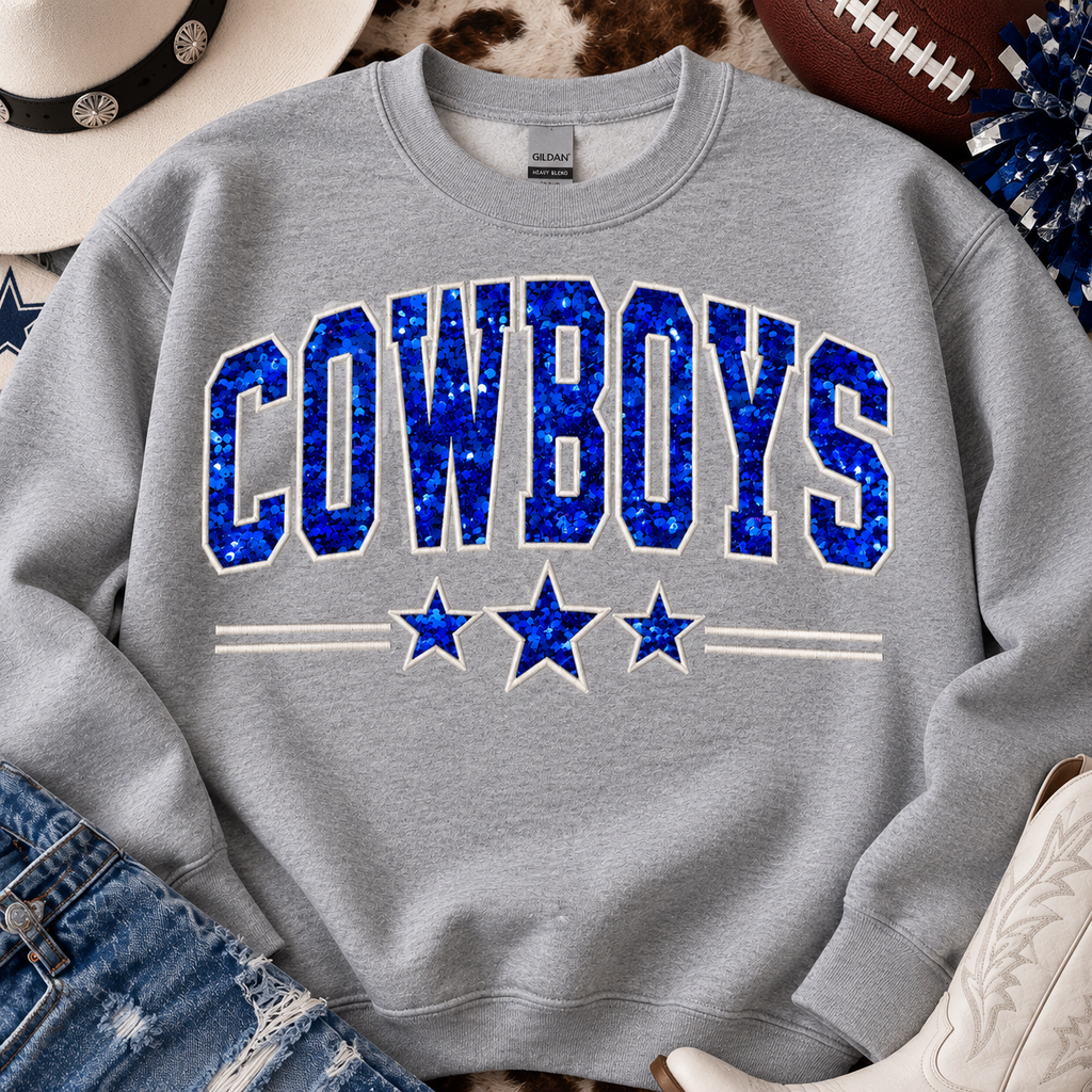 Dallas Cowboys Embroidered Sweatshirt